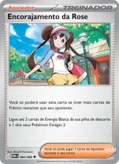 Encorajamento da Rose