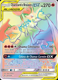 Charizard e Braixen GX