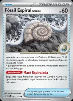 Fóssil Espiral Arcaico