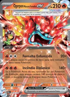 Ogerpon Máscara Fornalha ex